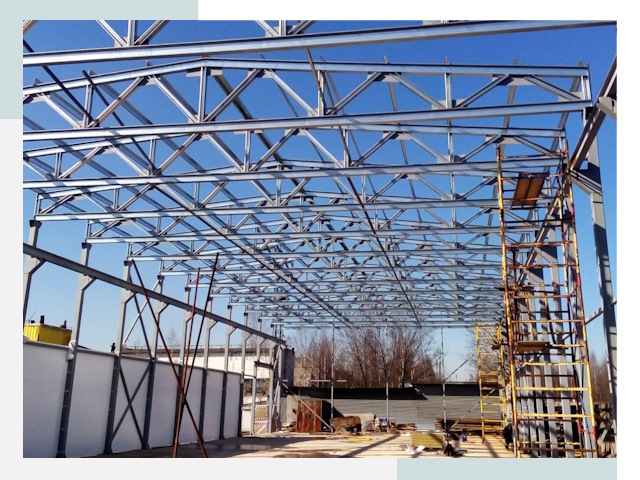 Строительство цехов в Скопин от 625 руб. под ключ