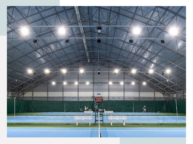 Строительство теннисных кортов в Скопин от 625 руб.