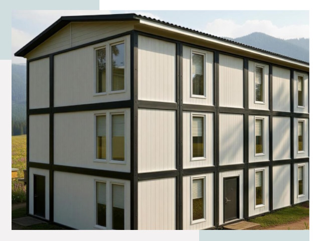 Модульные общежития в Скопине