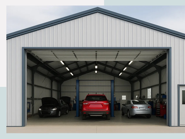 Ангары из сэндвич панелей от 625 руб. в Скопин