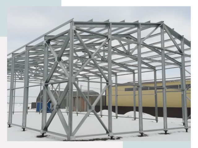 Каркасные ангары в Скопине