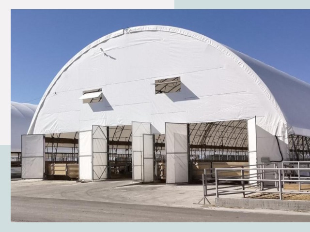 Тентовые ангары по цене 625 руб. в Скопин