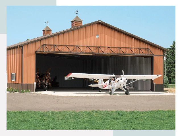 Ангары для самолетов в Скопине