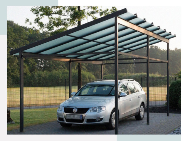 Навесы для автомобилей в Скопине
