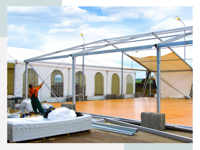 Быстро сборные шатры в Скопине