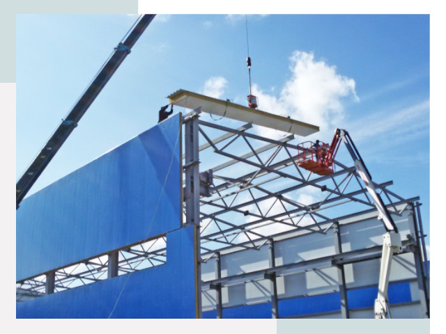 Монтаж сэндвич-панелей в Скопине