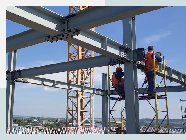 Монтаж металлоконструкций в Скопине